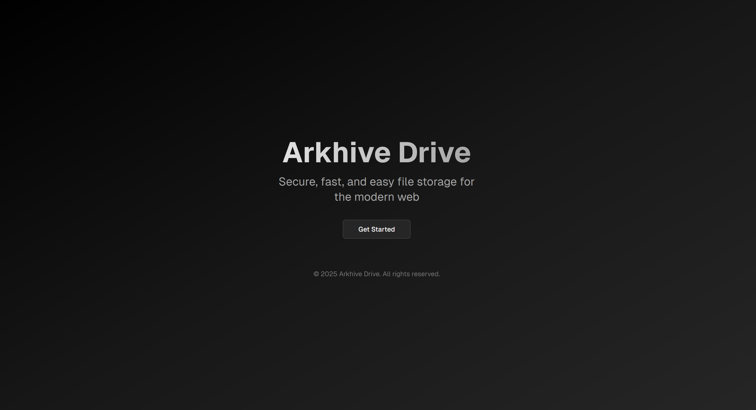 Logo of Arkhive Drive